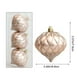thumbnail image 3 of Bolas de Navidad irrompibles para decoración navideña, juego de 3 unidades con forma de cabeza de cebolla, pintadas para árbol de Navidad. También son adecuadas para otras decoraciones de fiesta., 3 of 6