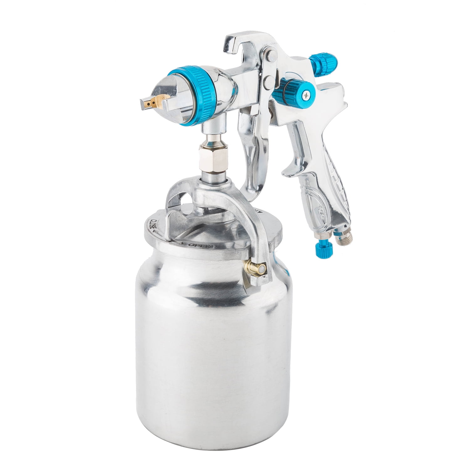 1000mL Suction Air Spray Hand Manual Spray Lacquer 1.7mm Atomization