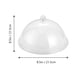 thumbnail image 3 of Cubierta de alimentos redondos Tapa de alimentos transparentes Alimentos de alimento fresco para el polvo, 3 of 6