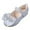 Silver, variant on Quealent Toddler Little Girls Dress Shoes - Flower Girls Mary Jane Flats Ballet Shoes Party Wedding Pink for Size 9.5