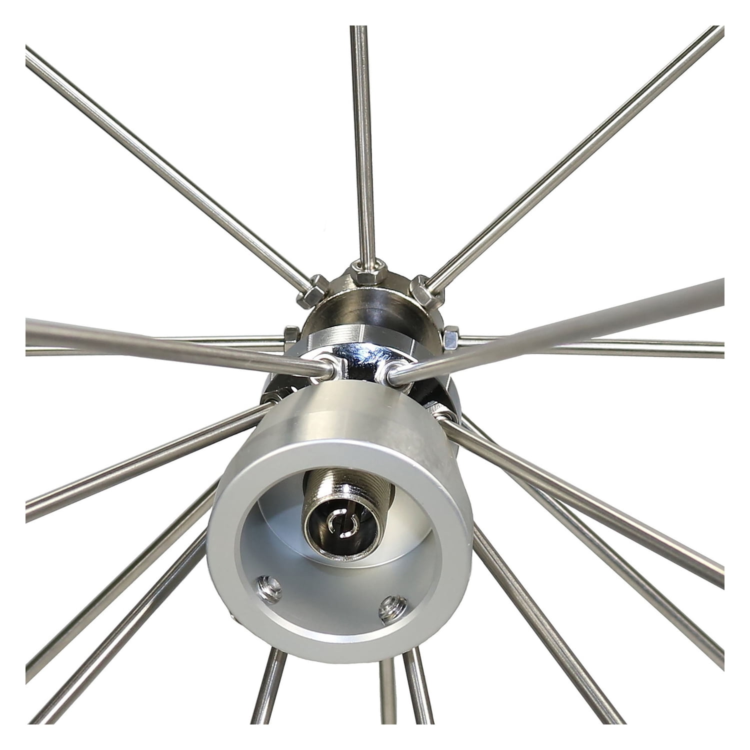 Tram 200-Watt Broad-Band Scanner 25 MHz to 1,300 MHz Super Discone Stainless Steel Base Antenna
