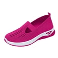 thumbnail image 3 of YOUYEDIAN Women's Wide Width Sneakers Slip On, Orthopedic Walking Shoes for Work, Arch Support & Non-Slip Outsole, 3 of 3