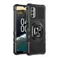 thumbnail image 2 of 6goodeals Series For Nokia Style+ 5G, Nokia G400 5G Phone Case with Tempered Glass Screen Protector, Full-Body [Military-Grade], Magnetic Car Mount Ring Holder, Heavy-Duty Case - Black, 2 of 7