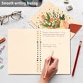 thumbnail image 5 of Bunch Of Flowers Hands Ring Binder Notebook Journey Note Diary College Ruled Spiral Notebook Study Loose Leaf Paper A5 60 Pages, 5 of 8