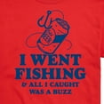 thumbnail image 3 of Instant Message - Went Fishing Caught A Buzz - Men's Short Sleeve Graphic T-Shirt, 3 of 6