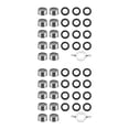 thumbnail image 4 of jesticaly 1 Set Faucet Aerators Sink Replacement Mesh Nozzles Anti-corrosion Waterproof Bathroom Faucets Filter Threads Adapter No.1 2Set, 4 of 6
