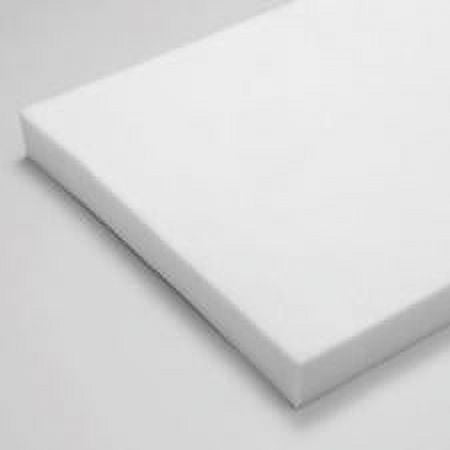 1/2x 30 x 72 White Upholstery Foam with Medium Density Seat Cushion