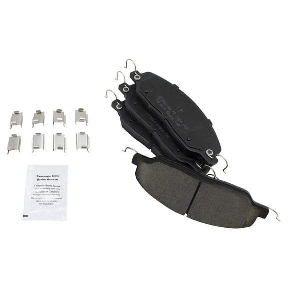 TRQ Front Posi Ceramic Disc Brake Pads for Ford Mustang New BFA73350