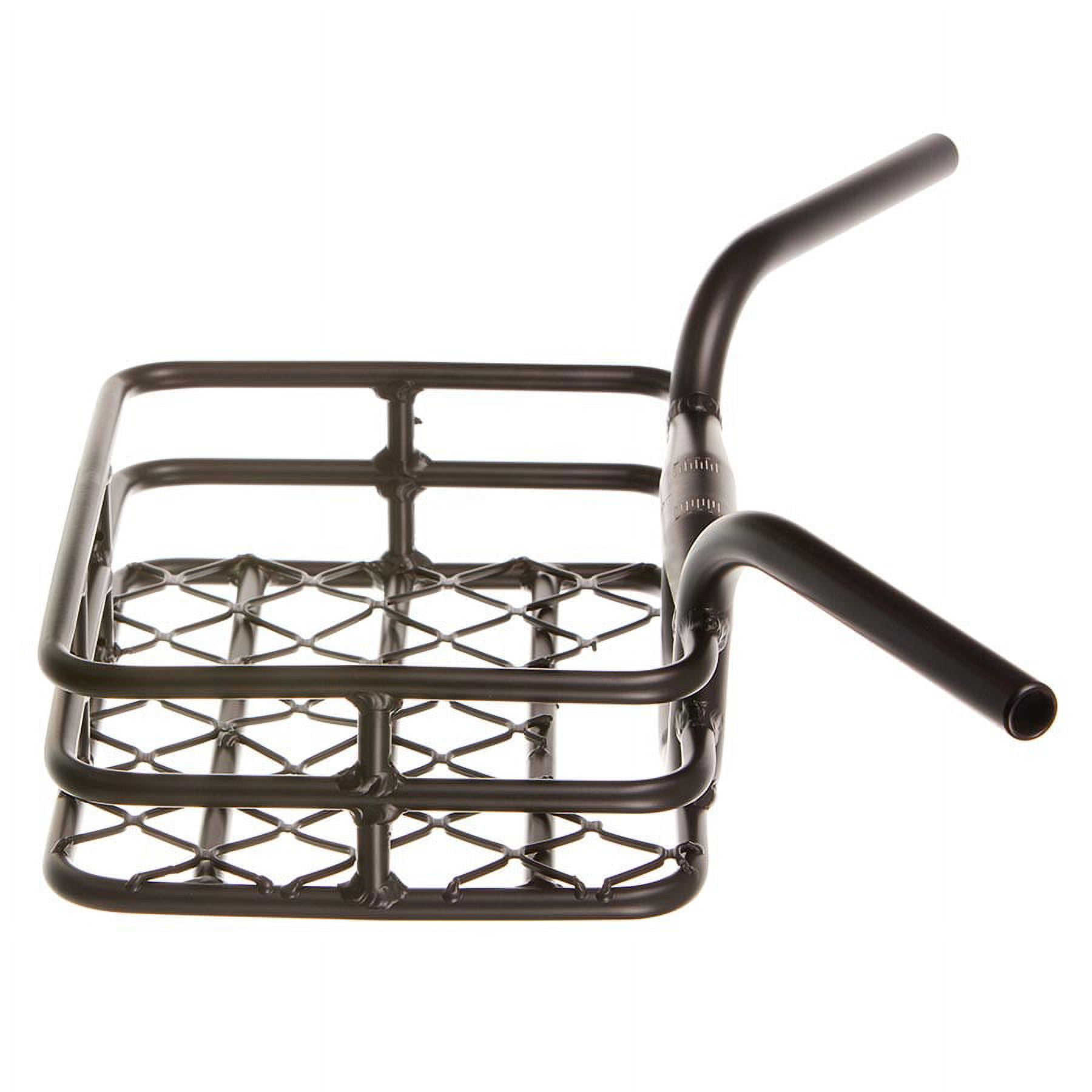 EVO Brooklyn Integrated Basket Handlebar Clamp size 31.8mm upper 25.4mm lower Width 648mm 230 X 335m 9 x13.1 Walmart
