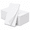 5.5x8.5 inches, variant on 10 Pack Note Pads 4x6 Blank Memo Scratch Paper Server Notepad | 50 Sheets Each 80 Gsm Thick White Pad For Writing Quick Notes Gro
