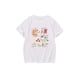 thumbnail image 1 of Delicious Food Pattern, Casual Short Sleeve T-shirt For Girls Summer Round Neck for Outdoor Play, Sports & Daily Activities, Cheerful Design | Comfortable Fit, 1 of 7