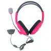 HDE Xbox 360 Gaming Chat Headset with Microphone for Xbox Live - Pink