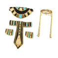 thumbnail image 4 of 5 Piezas De Accesorios Para Disfraces Egipcios De Mujer, Collar Para Ropa De Baile, Fiesta, Carnaval, 4 of 8