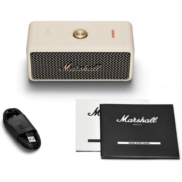 Marshall Emberton II クリーム Emberton II outdoor speaker offers powerful sound for