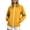 Yellow, variant on Drovellove Plus Size Women's Waterproof Raincoat with Pockets – Lightweight Packable Hooded Jacket for Hiking, Cycling, Camping, and Travel | Breathable All Season Outdoor Shell