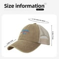 thumbnail image 4 of Bernie 2024 Cowboy Hat Men Vintage Mesh Baseball Cap Women Dad Hat Sun Hat Trucker Hat Black, 4 of 9