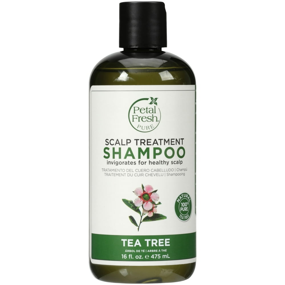 Petal Fresh® Pure Scalp Treatment Tea Tree Shampoo 16 fl. oz. Bottle