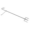thumbnail image 4 of 1pc Flagpole Hook Shepherd Hook for Garden Outdoor Ground Inserting Iron Hook, 4 of 5