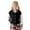 Black, variant on Kids Baseball Jacket Long Sleeve Letterman Varsity Jackets for Boys and Girls Buttons Coat Red 120