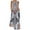 t Blue, variant on Lindreshi Maxi Dresses for Women 2024 Women Casual Loose Printed Tank Dress Beach V-neck Pocket Sundress Sleeveless Dresses