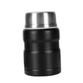 thumbnail image 4 of Termo para comida fría y caliente, recipiente para alimentos, taza térmica de 500 ml, termos de vacío, estofados Negro, 4 of 9