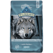 Blue Buffalo Wilderness High Protein, Natural Adult Dry Dog Food, Chicken 20-lb