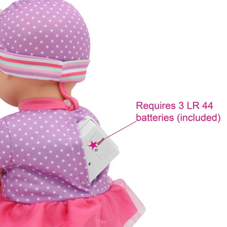 Little Darlings Talking Baby Doll with 6 Sounds photo 4