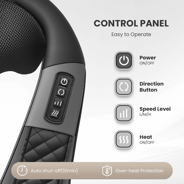 Comfier Cordless Neck Back Massager with Heat photo 8