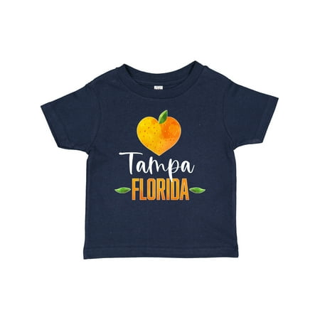 

Inktastic Tampa Florida Orange in Heart Gift Baby Boy or Baby Girl T-Shirt