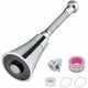 thumbnail image 1 of Extensor de grifo para fregadero de cocina, bañera, rociador de grifo ajustable giratorio de 360 grados, apariencia duradera y suave, resistente al óxido y la decoloración, moldeable con tubo duro de, 1 of 5