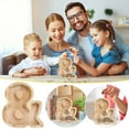 thumbnail image 1 of Personalized Wooden Shape Money Wooden Money Alphabet Model, 1 of 9