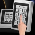 thumbnail image 3 of Sonew 125KHz Top Metal RFID Card Reader Password Door Access Control Keypad with Backlight,RFID Card Access Control,Metal Access Control, 3 of 8