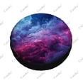 thumbnail image 5 of Motif de Fumée Dégradé Coloré Abstrait Polyester Roue de Rechange Universelle pour Remorque RV SUV Camion Campeur, 5 of 5