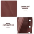 thumbnail image 3 of SHOWERORO 1Jgo Tela Reemplazo Para De En Color Café Con Material Resistente Y Secado, 3 of 6