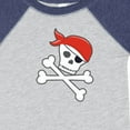 thumbnail image 4 of Inktastic Pirate Skull and Crossbones Boys or Girls Baby Bodysuit, 4 of 5
