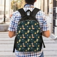 thumbnail image 2 of Geaub dinosaur in the space ultimate comfort and style: the perfect compact backpack for college, commute, travel, and everyday use, 2 of 2