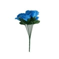 thumbnail image 2 of Efavormart 84 Artificial Buds Roses for DIY Wedding Bouquets Centerpieces Arrangements Party Home Decoration Supply - Blue, 2 of 7