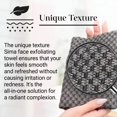 thumbnail image 4 of Toalla exfoliante para rostro y cuerpo de la marca Sima, 4 of 8