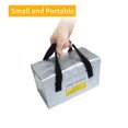 thumbnail image 3 of Lipo Battery Fireproof Storage Bag with Handle - Explosion-Proof, Water-Resistant Design (PVC Outer & Fiberglass Inner) for Charging, Transport, and Storage of Lithium Batteries, Chemicals, Chargers, 3 of 6