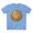 Carolina Blue, variant on Sun Shirt, Shirt with Sun, Tee Shirt with Gold Sun