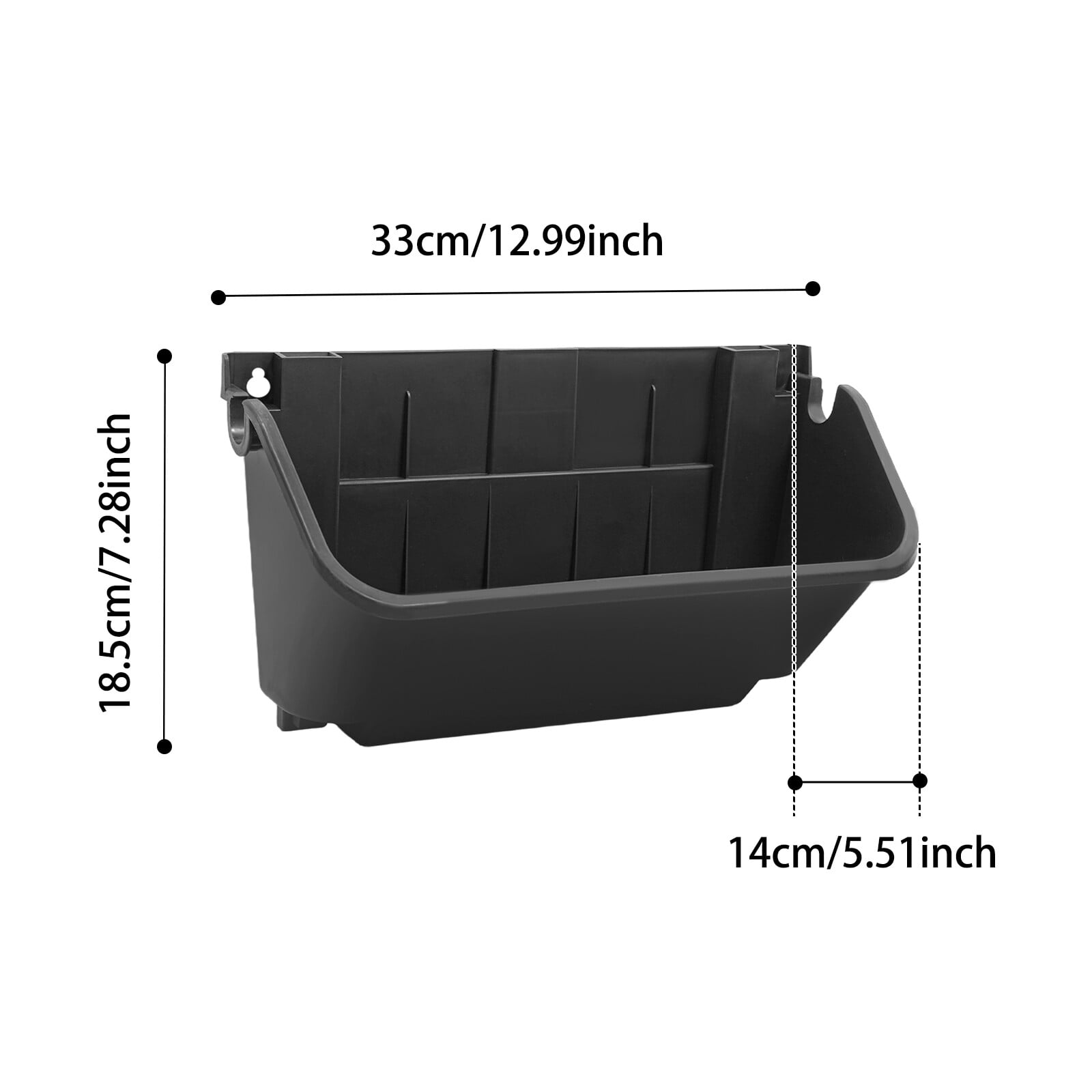 18-Pocket Vertical Garden Planter, 154LBS Total Load, Wall-Mounted Hanging PP Planter for Herbs Flowers Succulents