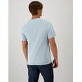 thumbnail image 3 of Hanes Unisex Garment Dyed Cotton T-Shirt Soothing Blue L, 3 of 6