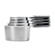 thumbnail image 1 of Vasos medidores OXO Good Grips de acero inoxidable, 4 piezas, 1 of 6