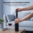 thumbnail image 6 of Asoricing Electric Wine Opener Rechargeable, Automatic Wine Opener Cordless Cork Remover, Elegant Red ABS+PC Wine Bottle Opener for Home Bar Restaurant Wedding Gift, 6 of 10