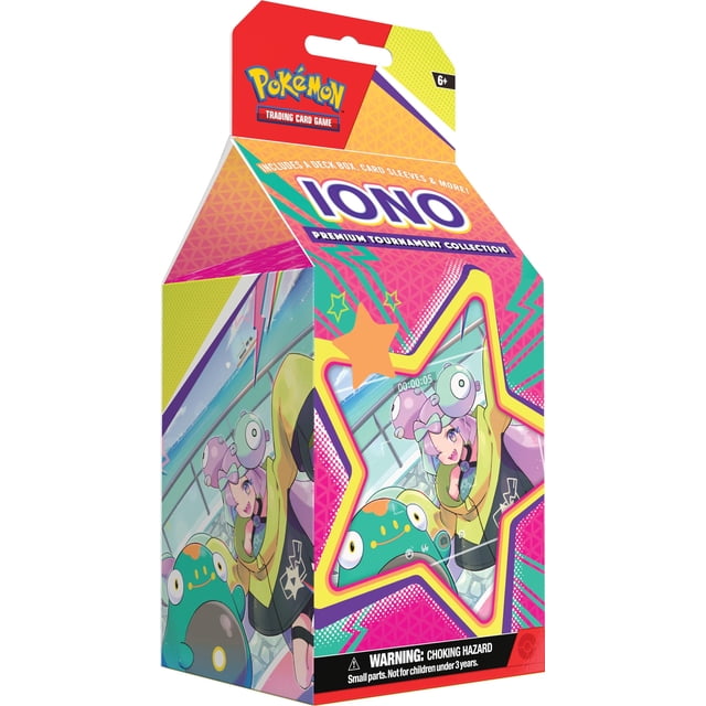 Caja de colección de torneos premium de Pokémon Iono