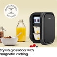 thumbnail image 5 of Chefman - Mini Refrigerador Portátil 6 Latas Logrado Color Negro, 5 of 5