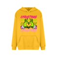 thumbnail image 5 of Sudadera con capucha MIARHB para mujer, de gran tamaño, con cuello redondo, manga larga, con estampado navideño, sudaderas con capucha, 3XL, 5 of 5