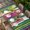 Multi, variant on Rainbow Stripes Table Cloths for 6 Foot Rectangle Tables, Farmhouse Colorful Abstract Striped Patio Waterproof Elastic Fitted Tablecloths, Washable Rectangular Table Cover for Camping