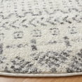 thumbnail image 3 of SAFAVIEH Tulum Emmett Oriental Area Rug, Ivory/Grey, 6'7" x 6'7" Round, 3 of 7