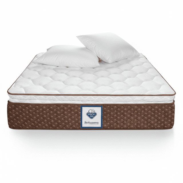 Colchón Matrimonial Ortopédico Spring Air Commander Más 2 Almohadas